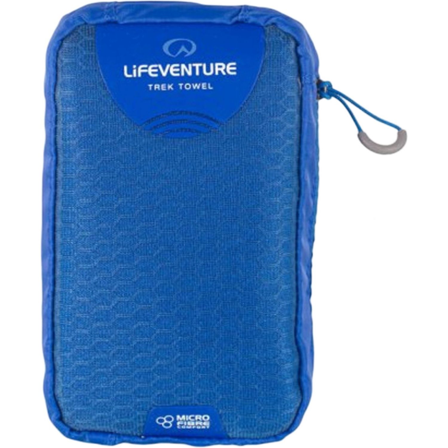 Lifeventure Microfibre Trek Towel - Large (blue) - Håndklæde