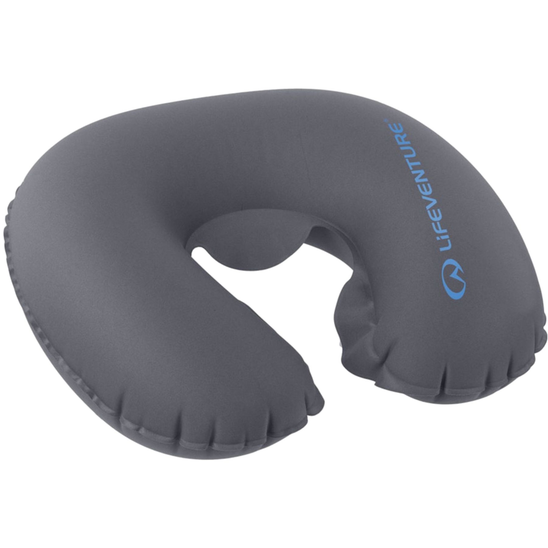 Lifeventure Oppustelig Nakkepude, grå billede