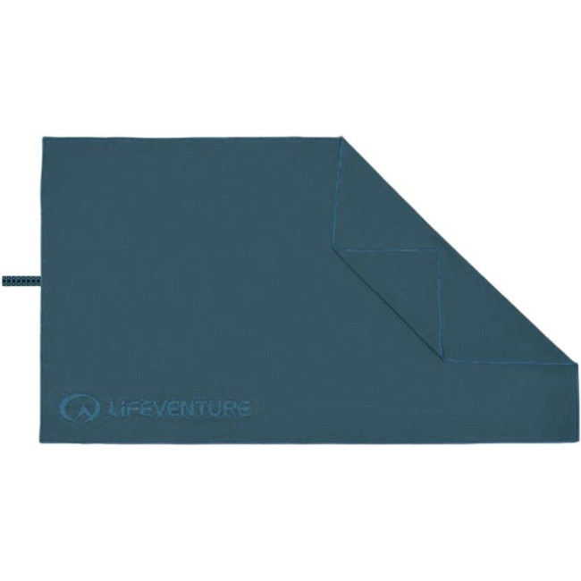 Produktfoto: Lifeventure Recycled Softfibre Trek Towel, håndklæde, L, mørkeblå