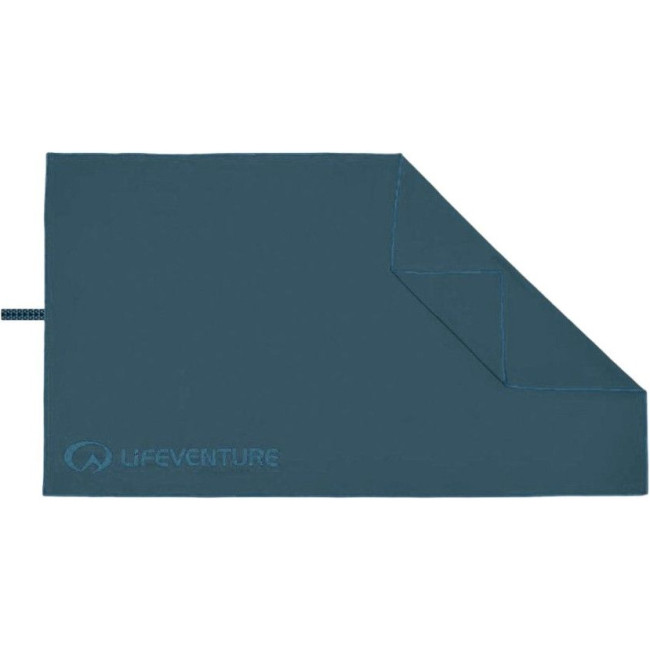 Produktfoto: Lifeventure Recycled Softfibre Trek Towel, håndklæde, Xl, mørkeblå