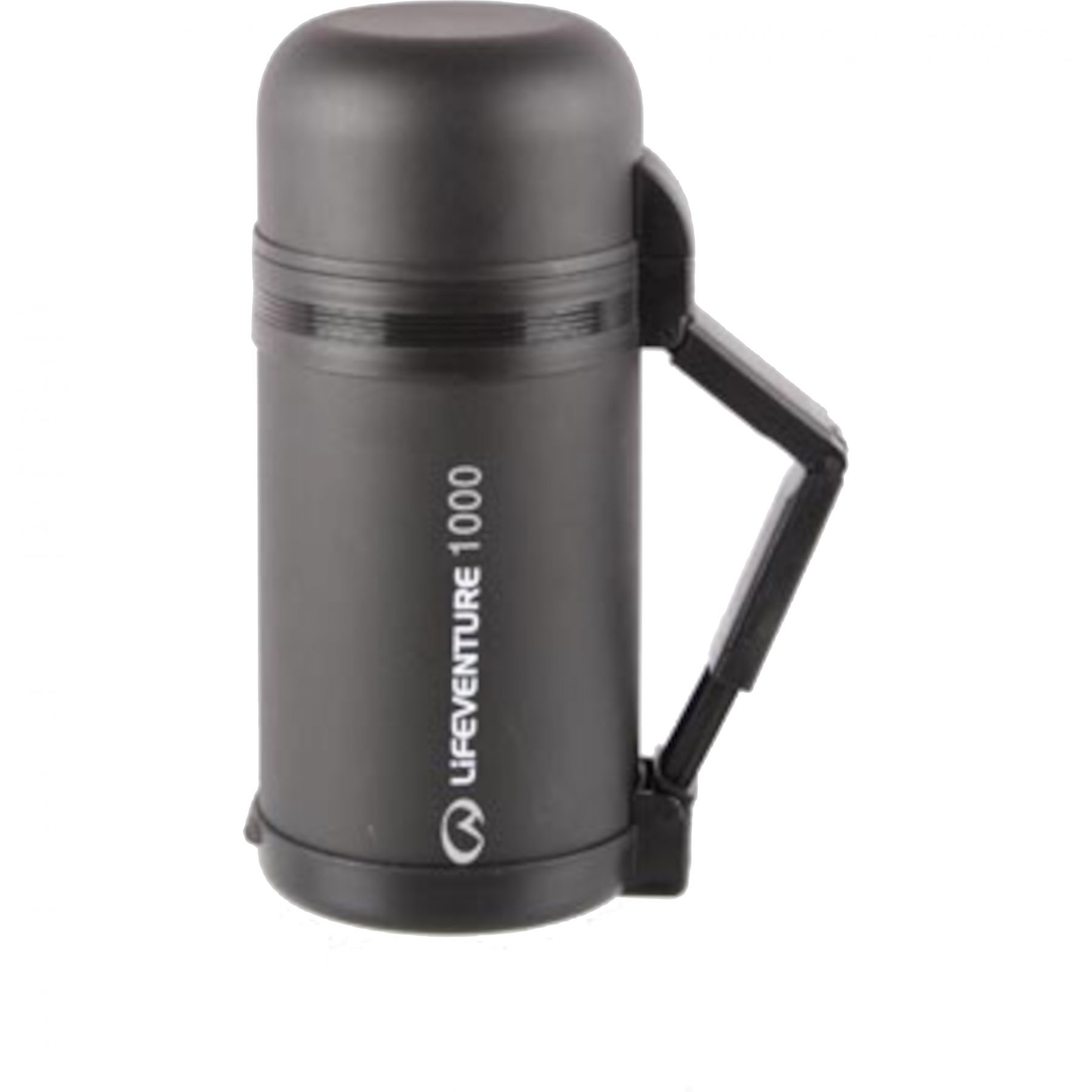 Lifeventure TiV Widemouth Vacuum Flaske 1000, sort billede