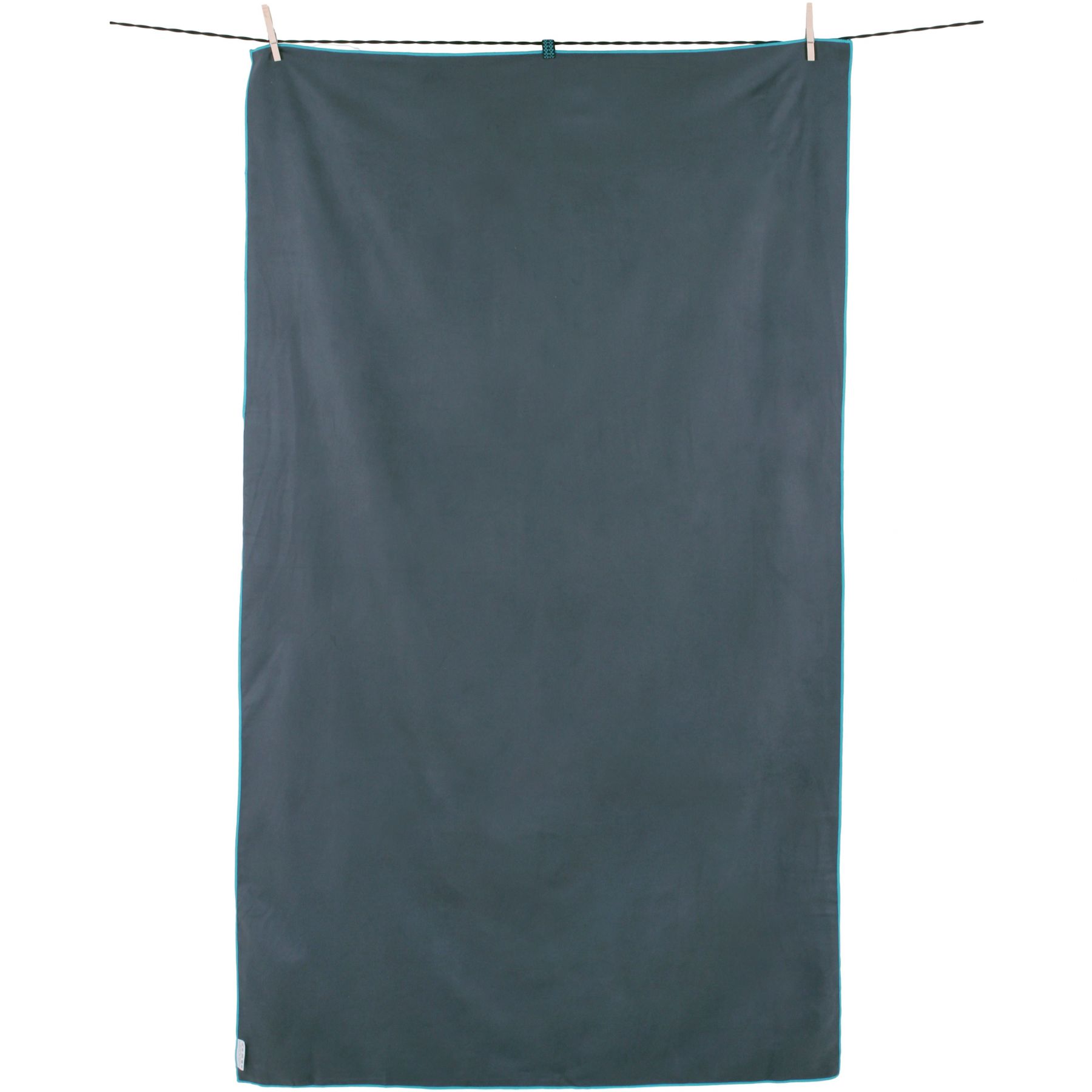 Lifeventure Trek Towel i Genanvendt SoftFibre, grå billede