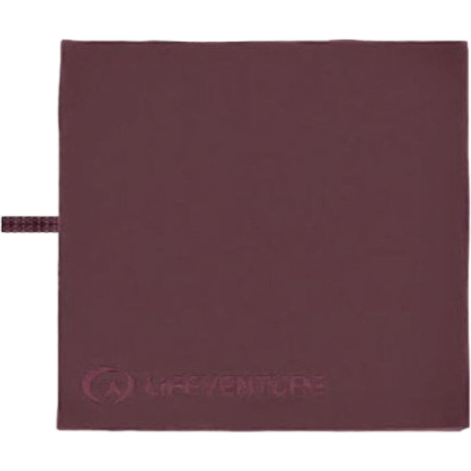 Lifeventure Recycled SoftFibre Trek Towel Rejsehåndklæde - Pocket - Blackcurrant