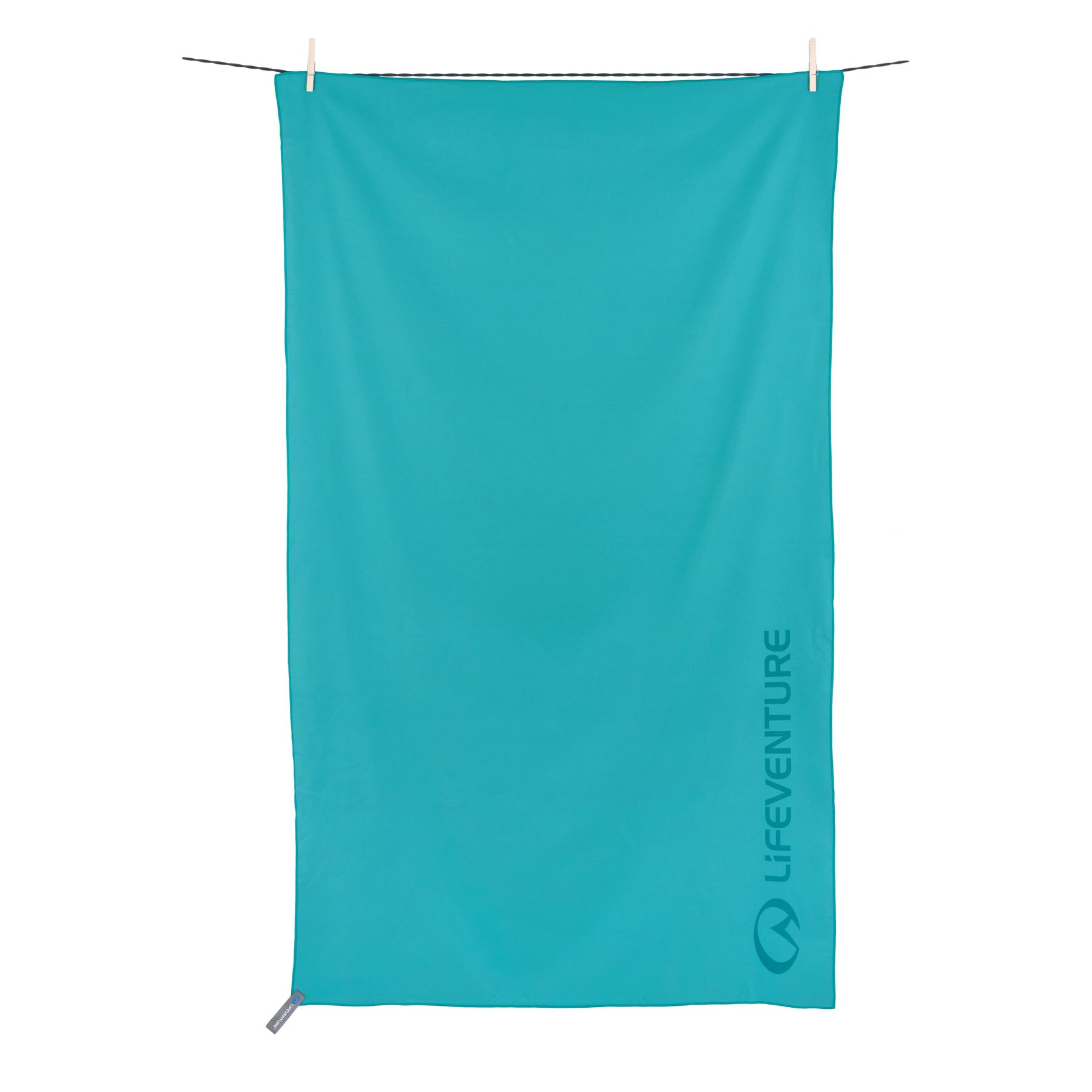 Lifeventure Trek Towel i Genanvendt SoftFibre, teal billede