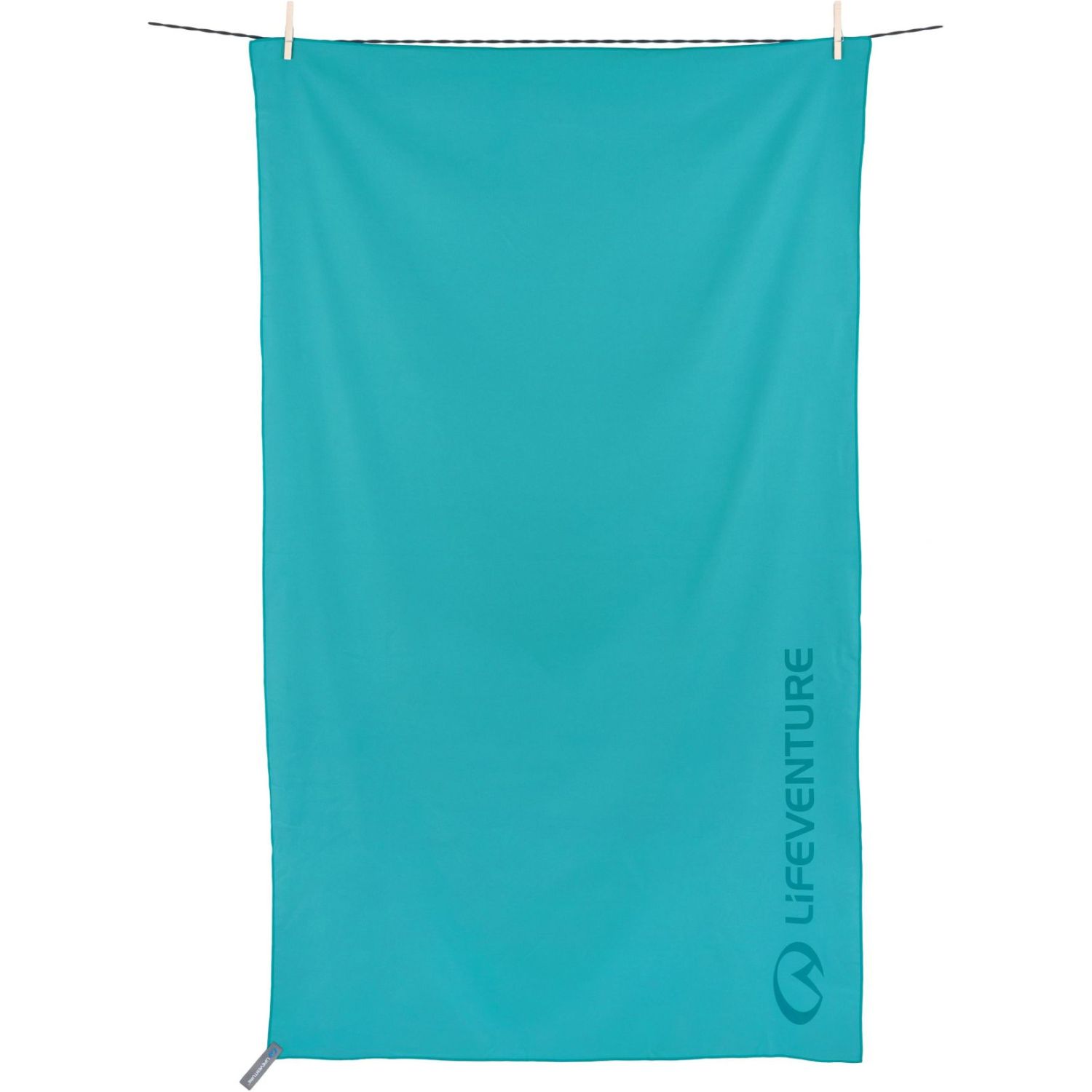 Kelioninis rankšluostis Lifeventure Soft Fibre Recycled Teal Giant - Giant