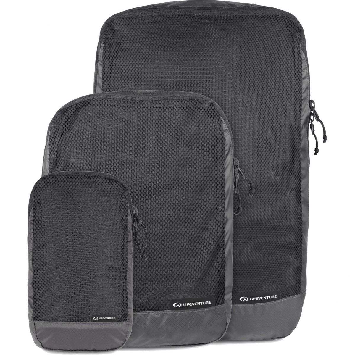 Lifeventure Ultralight Packing Cubes, 3-pak billede