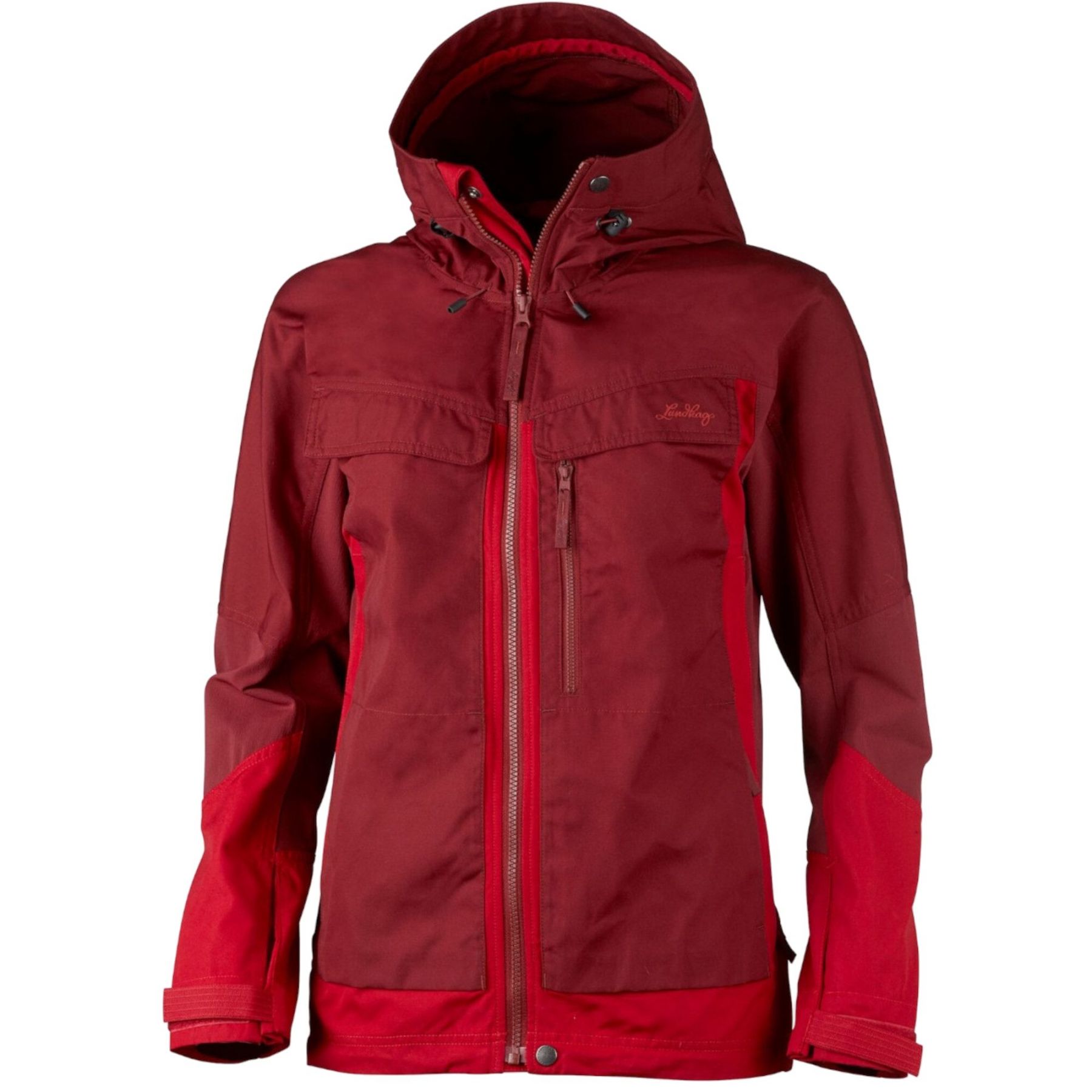 Lundhags Authentic Ws Jacket, skaljakke, dame, rød billede