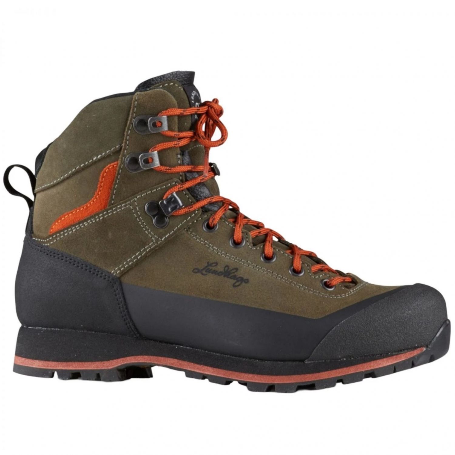 Lundhags Bjerg Mid, vandrestøvler, unisex, grøn billede