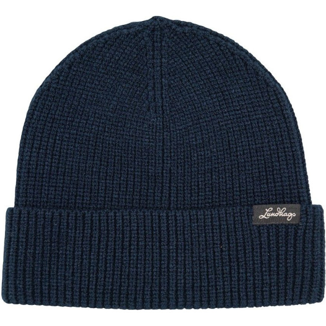 Lundhags Core Ribbed Beanie - Deep Blue - Str. OS - Hue