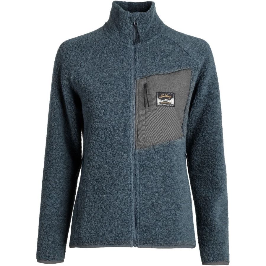 Lundhags Flok Wool WS Pile, mellemlag, blå