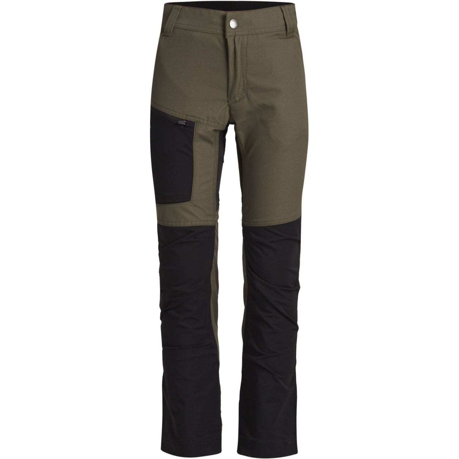 Lundhags Fulu Stretch Hybrid Pant Jr - Forest Green/Black - Str. 134 - Bukser