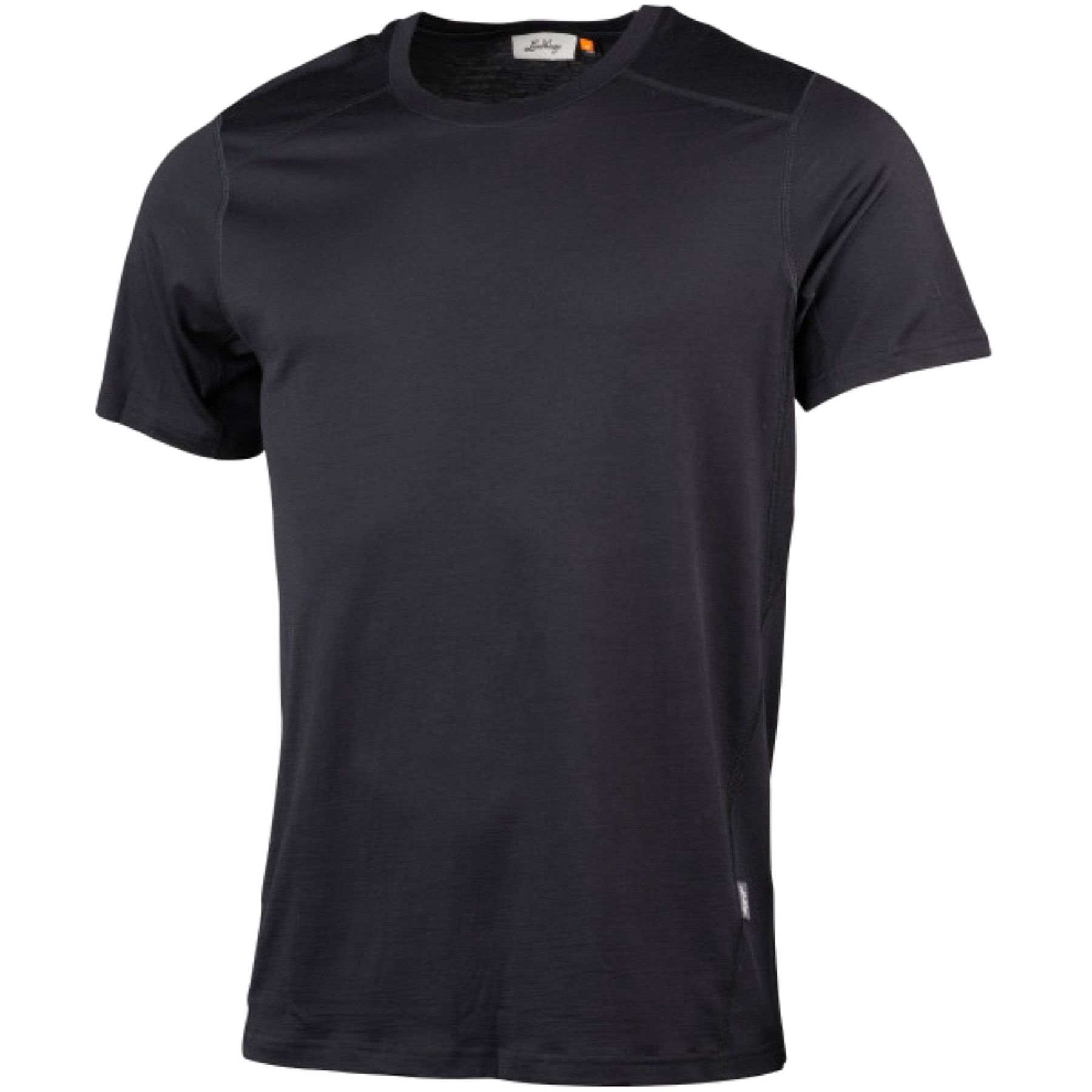 Lundhags Gimmer Merino Lt Ms Tee, mellemlag, herre, sort billede