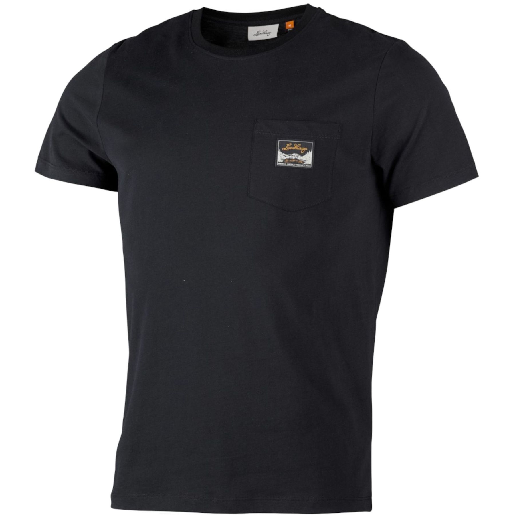 Lundhags Knak Ms Tee, skjorte, herre, sort billede