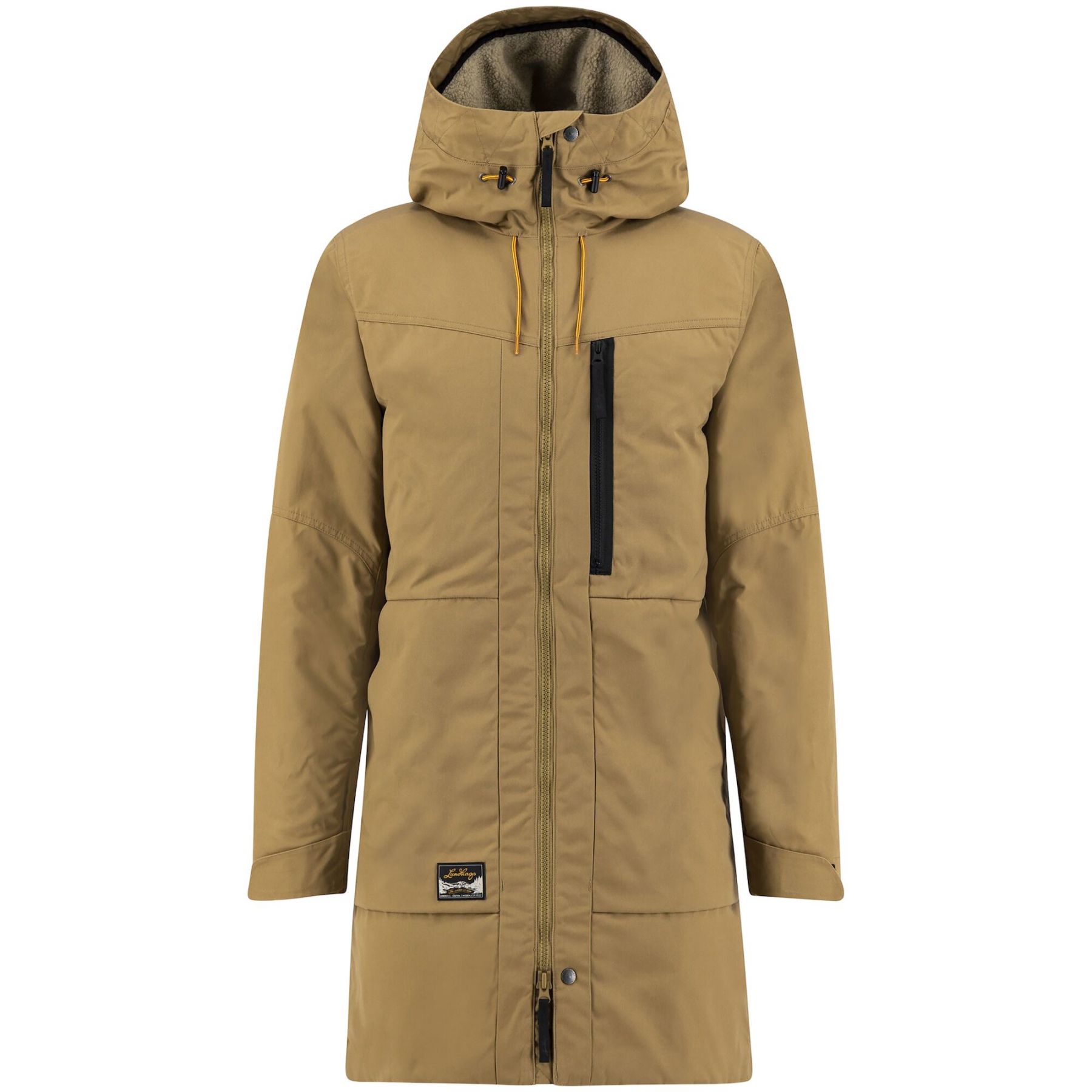 Lundhags Knak Pile Ms Parka, parka, herre, brun billede