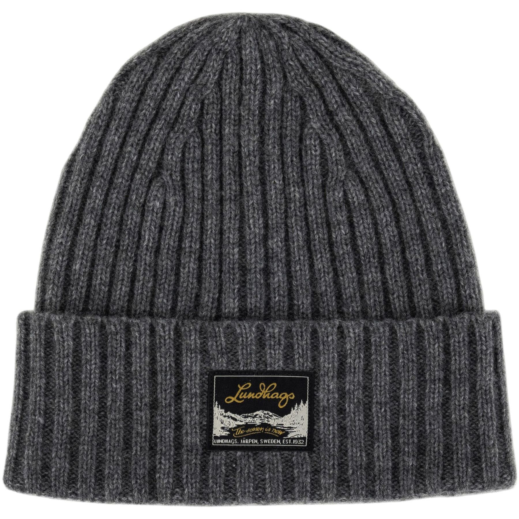 Lundhags Knak Wool Beanie, hue, unisex, grå billede