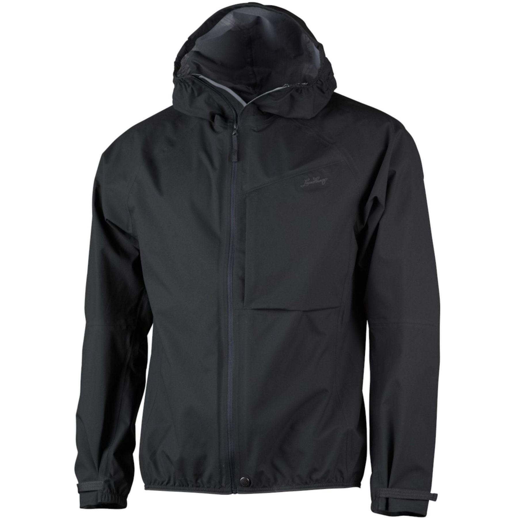 Lundhags Lo Ms Jacket, skaljakke, herre, grå billede