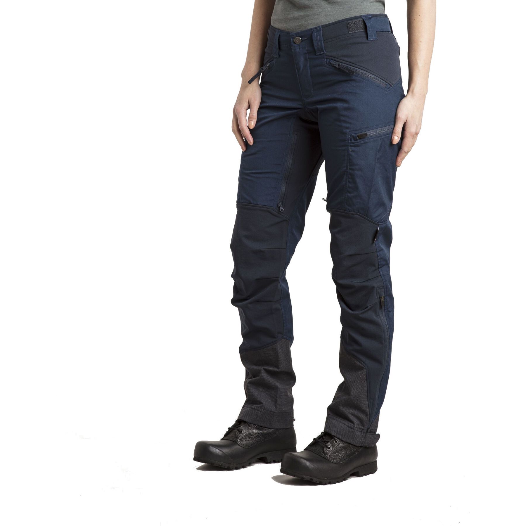 Lundhags Makke Ws Pant Short, vandrebukse, dame, blå