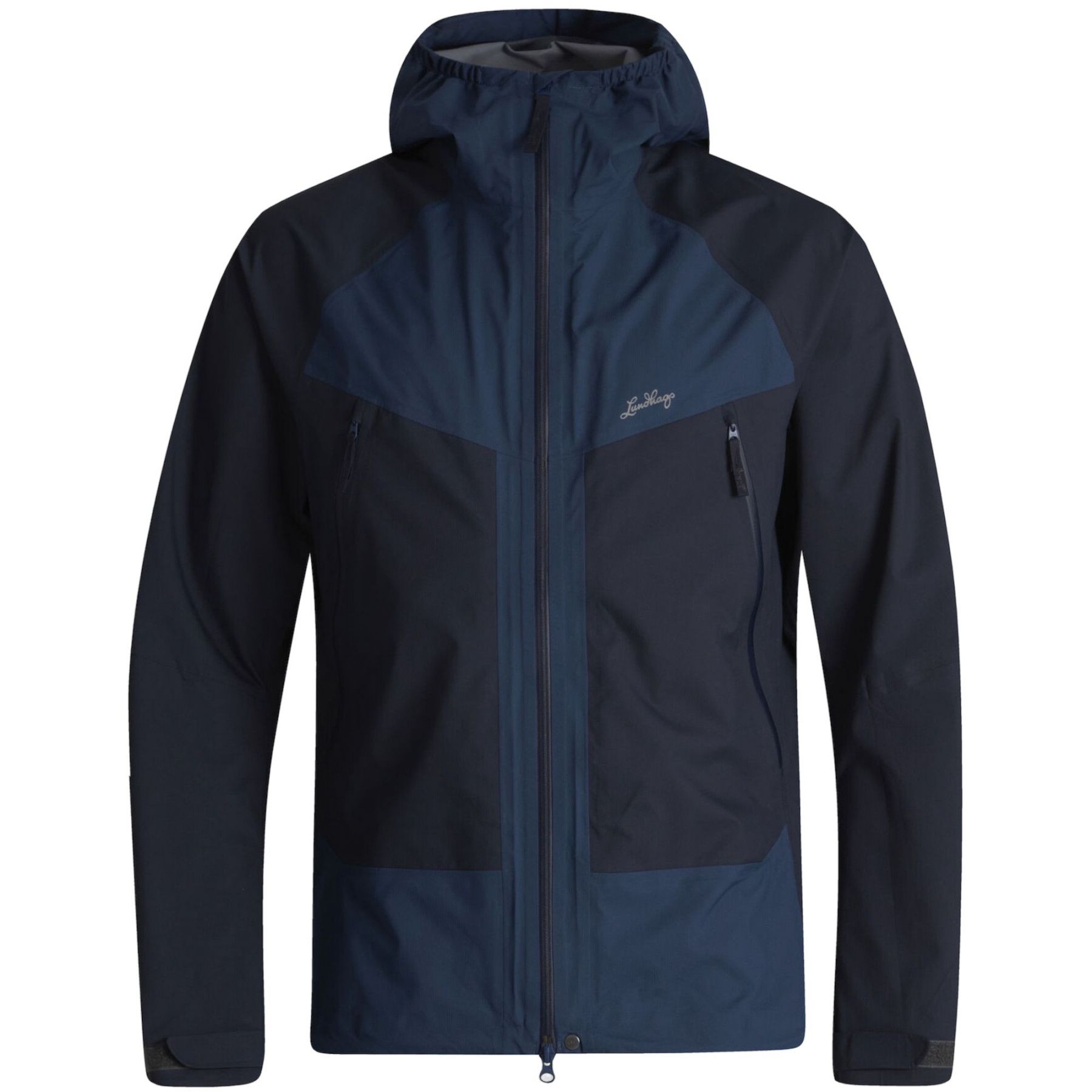 Lundhags Padje Light Waterproof Jacket M, regnjakke, herre, blå billede