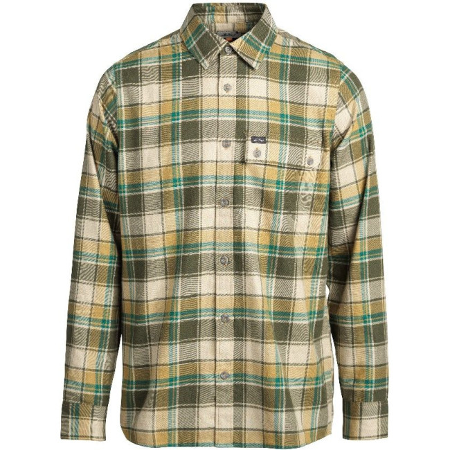 Lundhags Plaid Jarpen Flannel Shirt, skjorte, hay