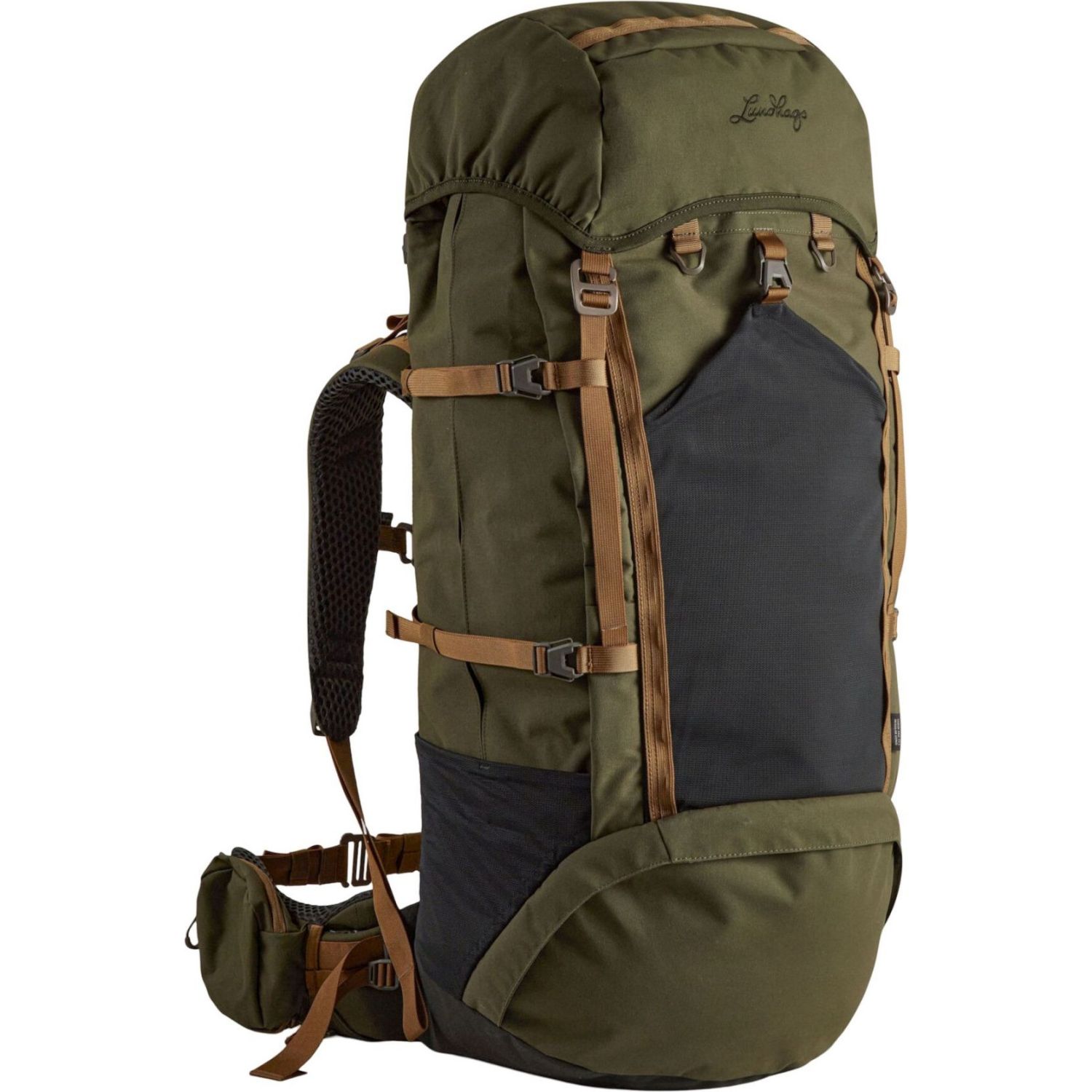 Lundhags Saruk Pro 75 L Regular Short - Forest Green - Str. OS - Rygsæk