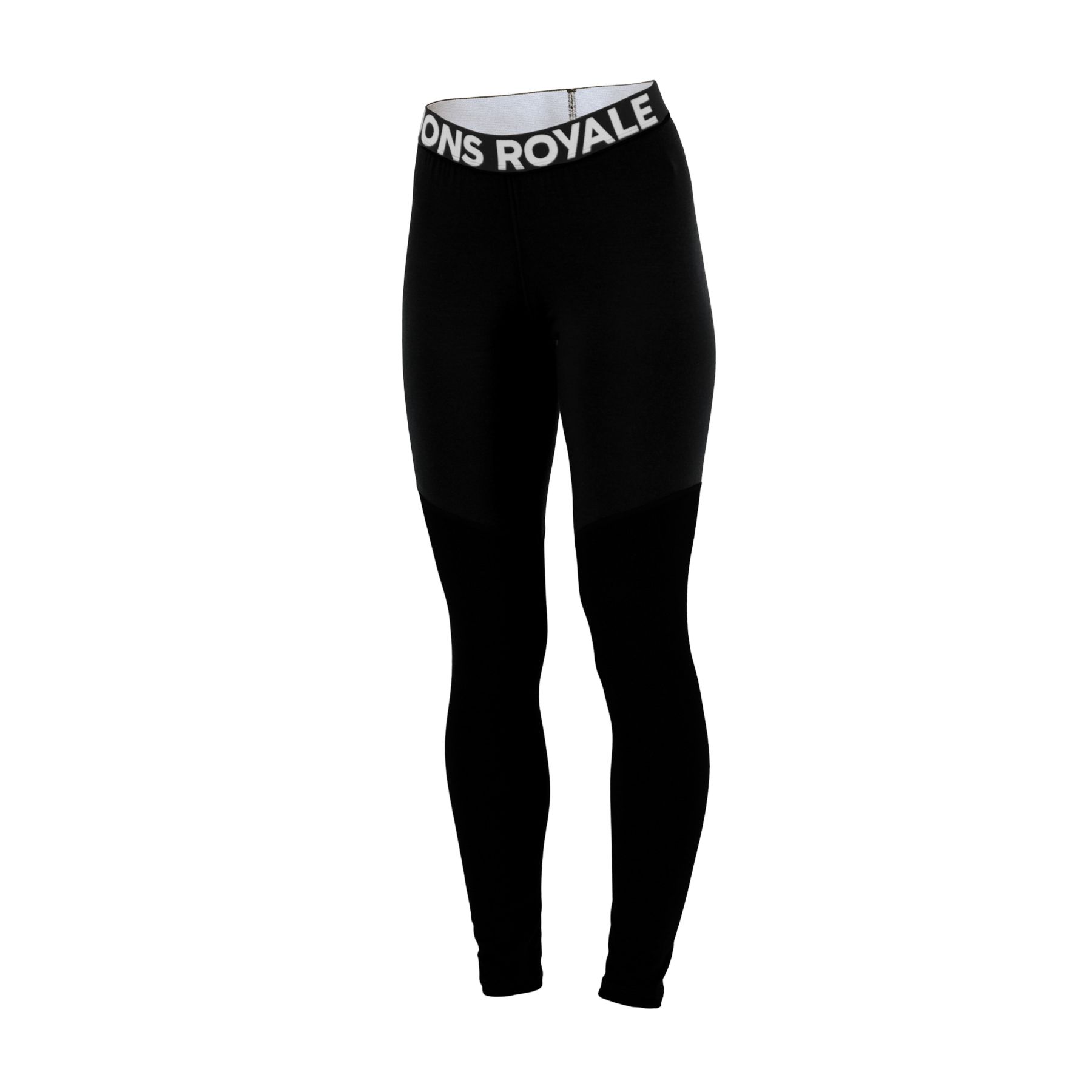 Mons Royale Cascade Merino Base Layer Legging, skiunderbukser, dame, sort