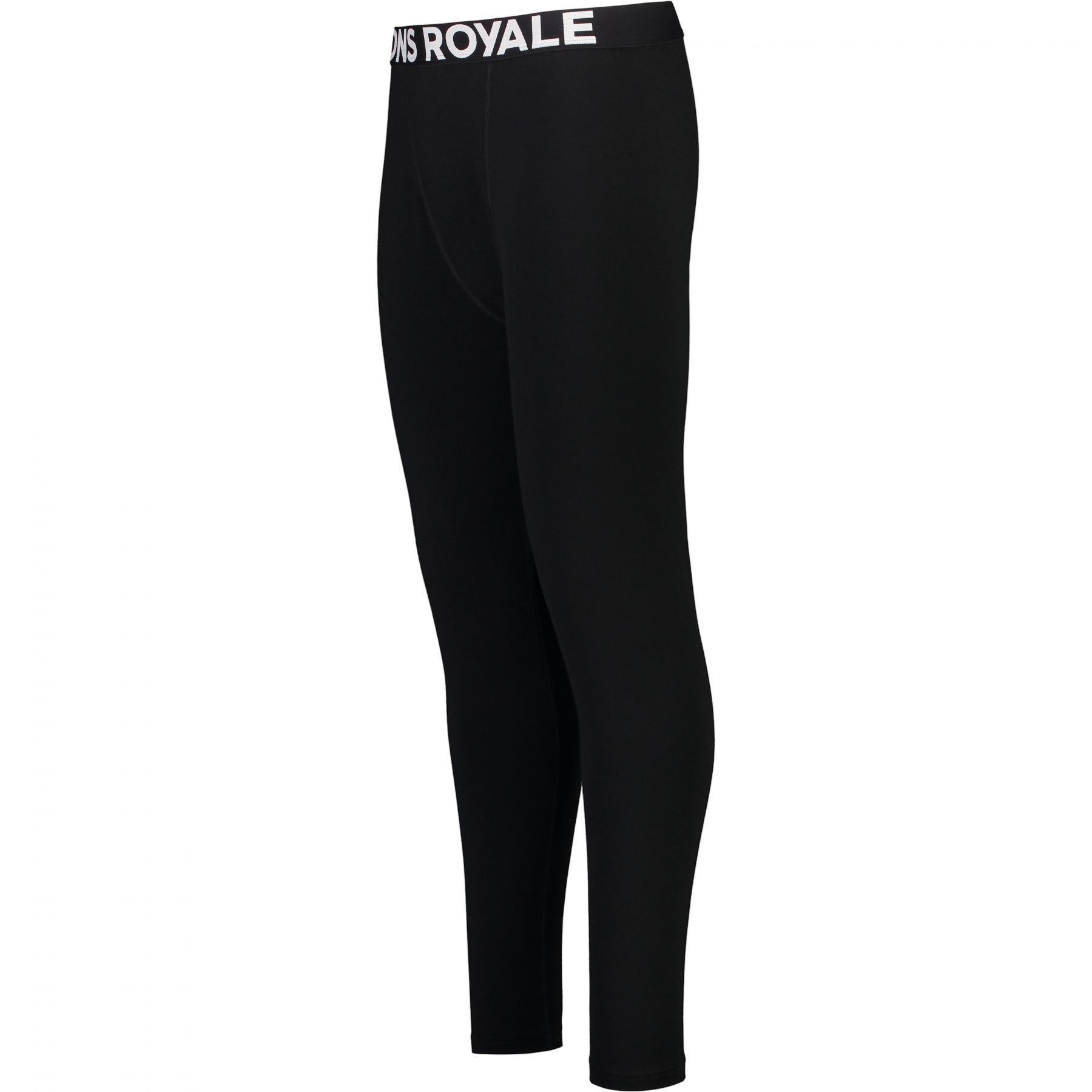 Mons Royale Cascade Merino Base Layer, skiunderbukser, herre, sort billede