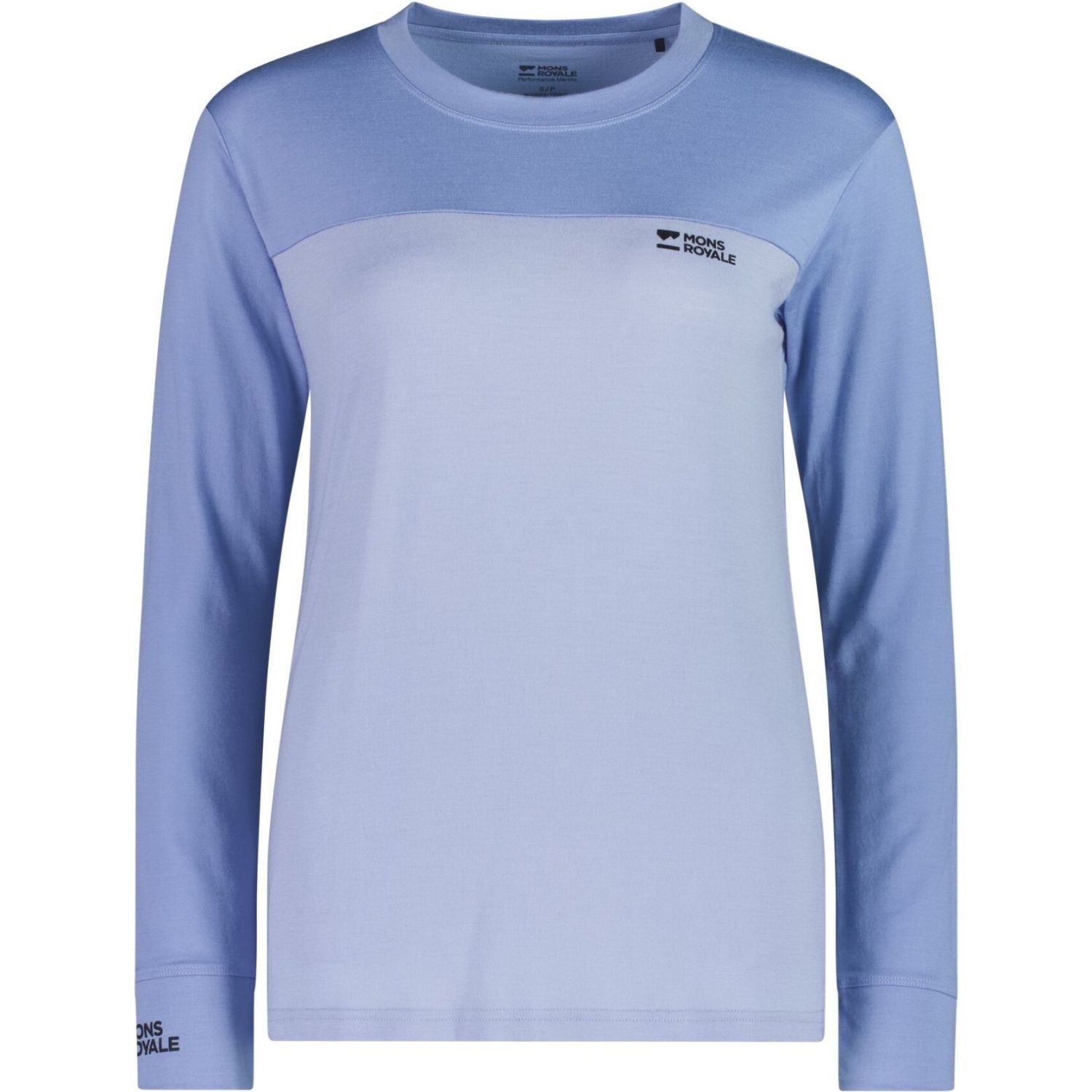 Mons Royale Yotei Merino Long Sleeve, skiundertrøje, dame, blå