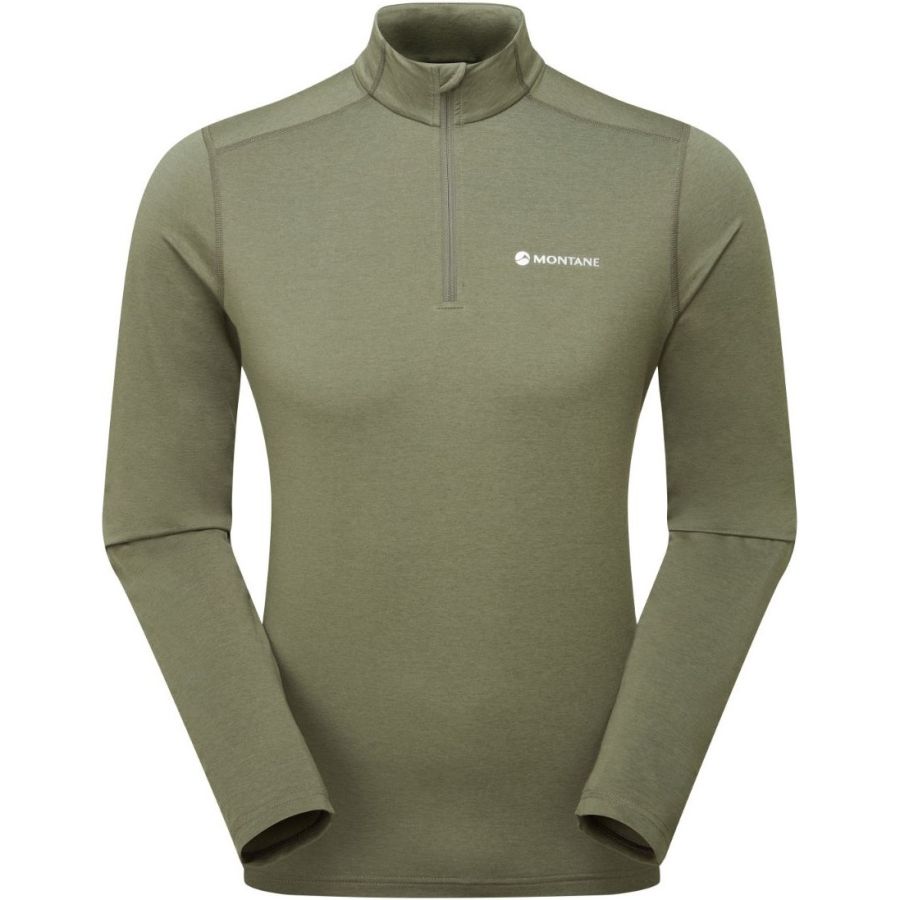 Montane Dart Xt Zip Neck, herre, grøn