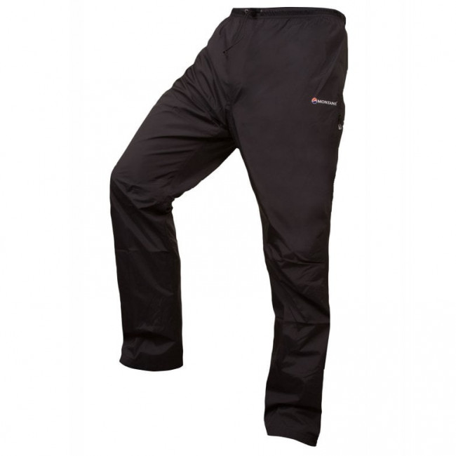 Montane Dynamo Pants Reg Leg, skalbukser, herre, sort billede