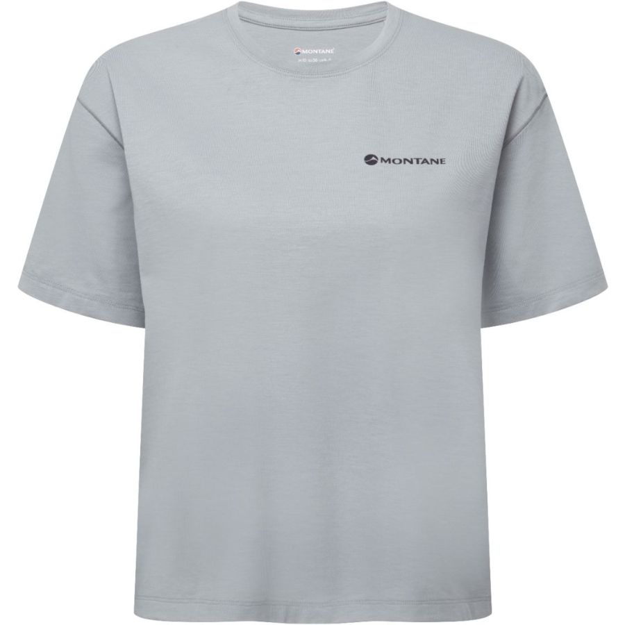 Montane F Alhena Mountain 25 T Shirt, dame, lyseblå