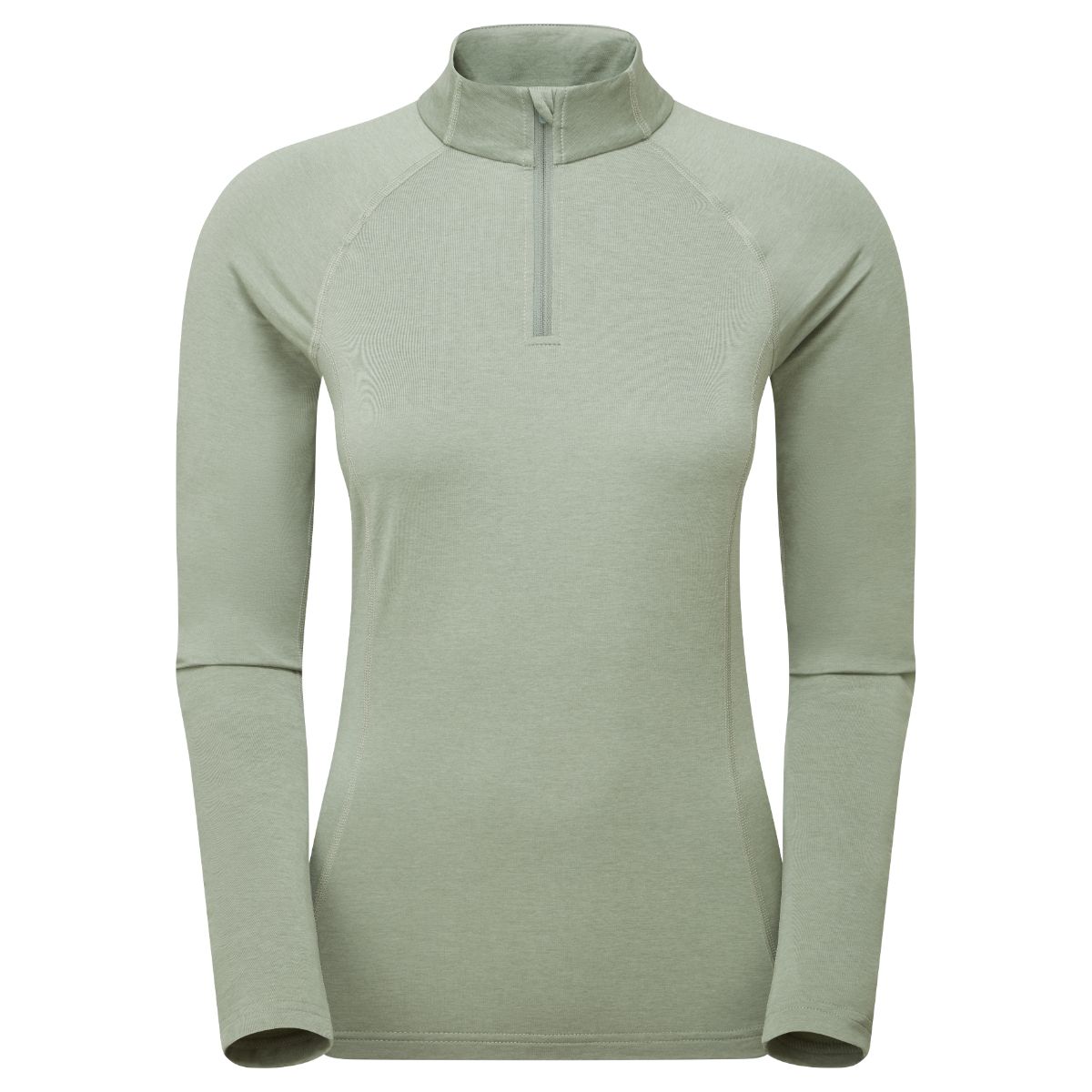Montane F Dart Xt Zip Neck, dame, grøn billede