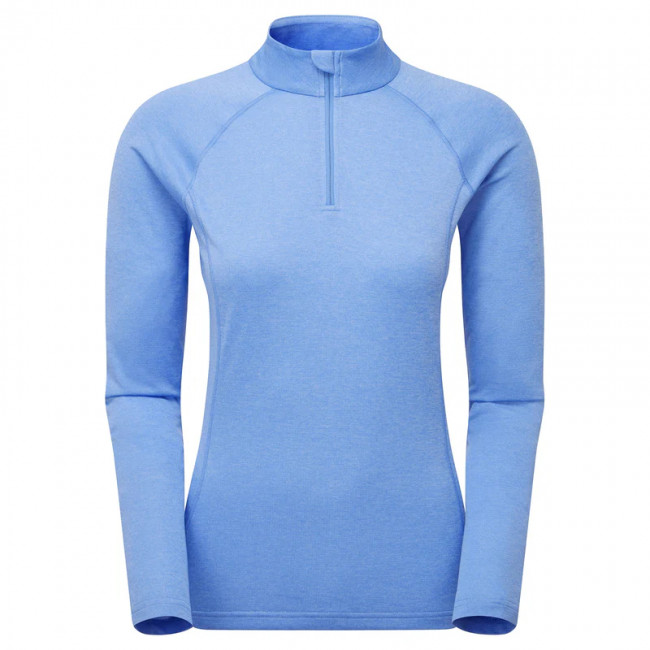 Montane F Dart Zip Neck, dame, lyseblå billede