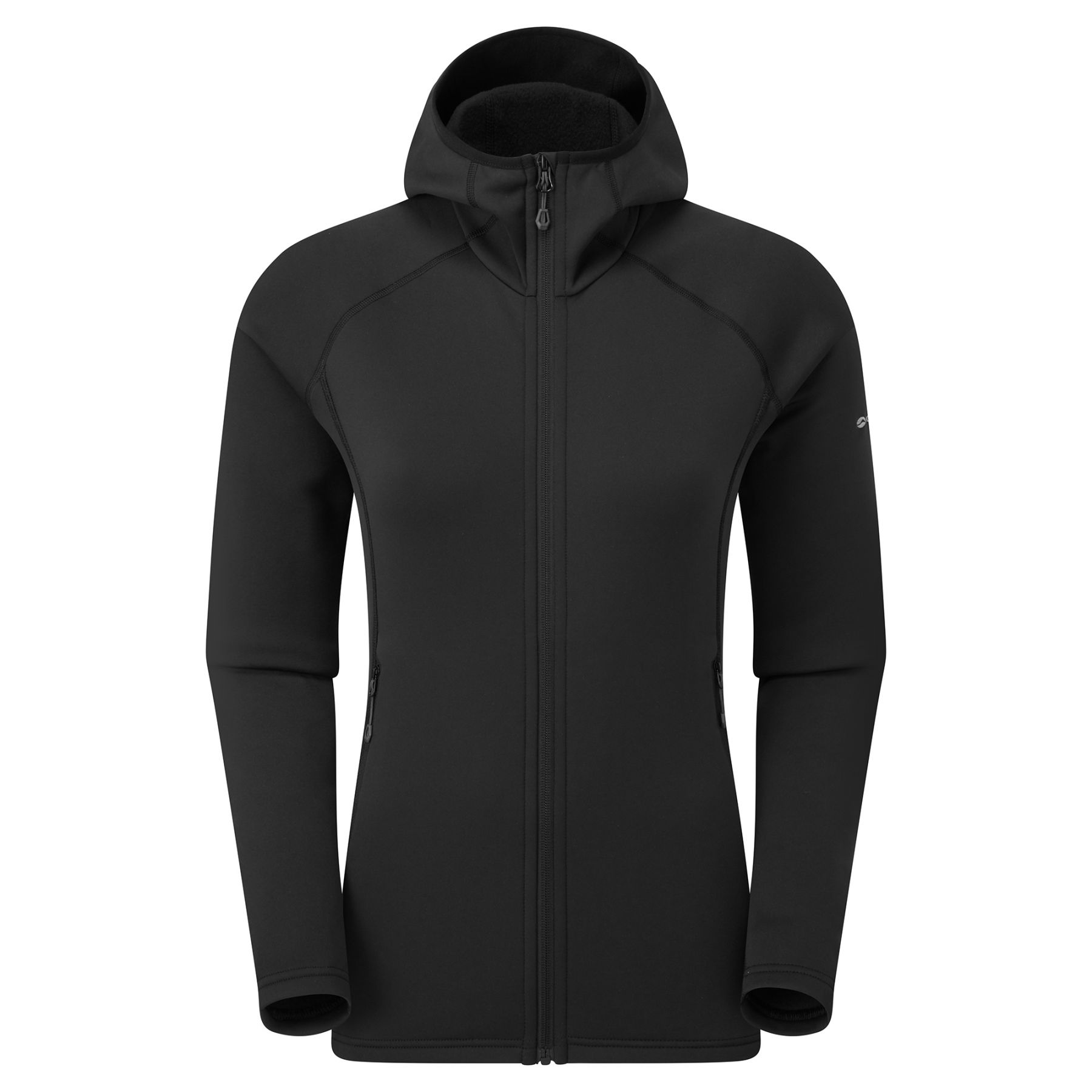 Montane F Fury Hoodie, fleecetrøje, dame, sort billede