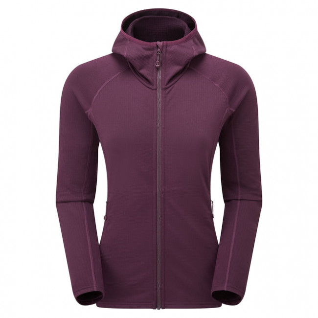 Montane F Protium Hoodie, fleecetrøje, dame, mørkelilla billede