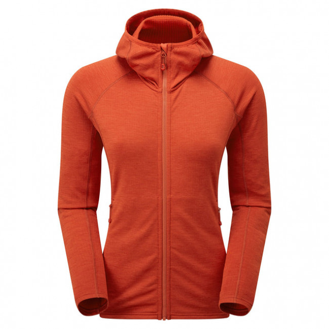Montane F Protium Hoodie, fleecetrøje, dame, rød billede