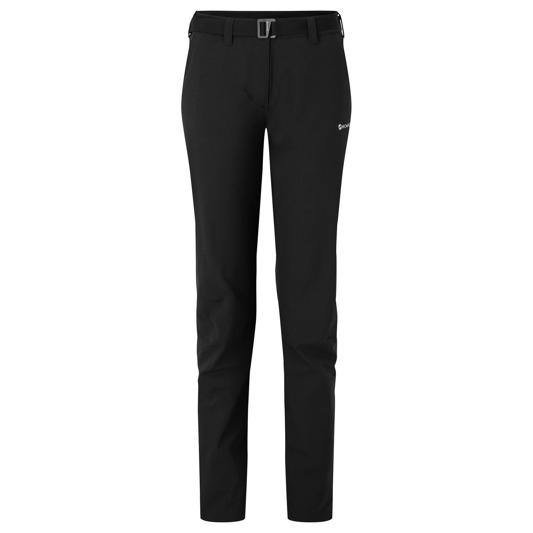 Montane F Terra Str Lite Pants Reg Leg, vandrebukser, dame, sort billede