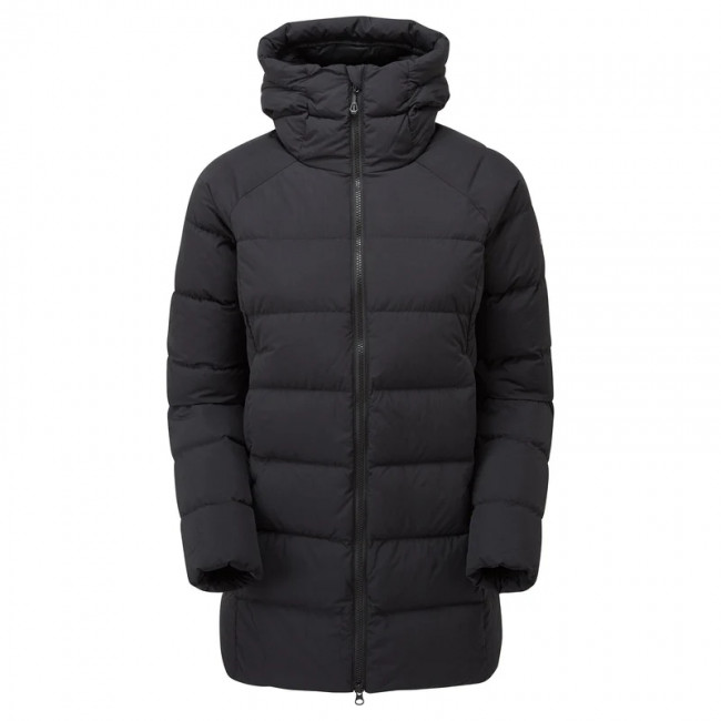Montane F Tundra Hoodie, dunjakke, dame, sort billede