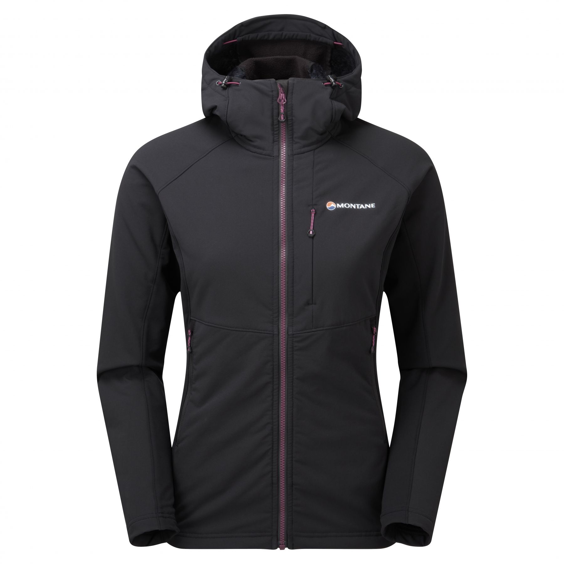 Montane Fem Krypton Hoodie, softshelljakke, dame, sort billede