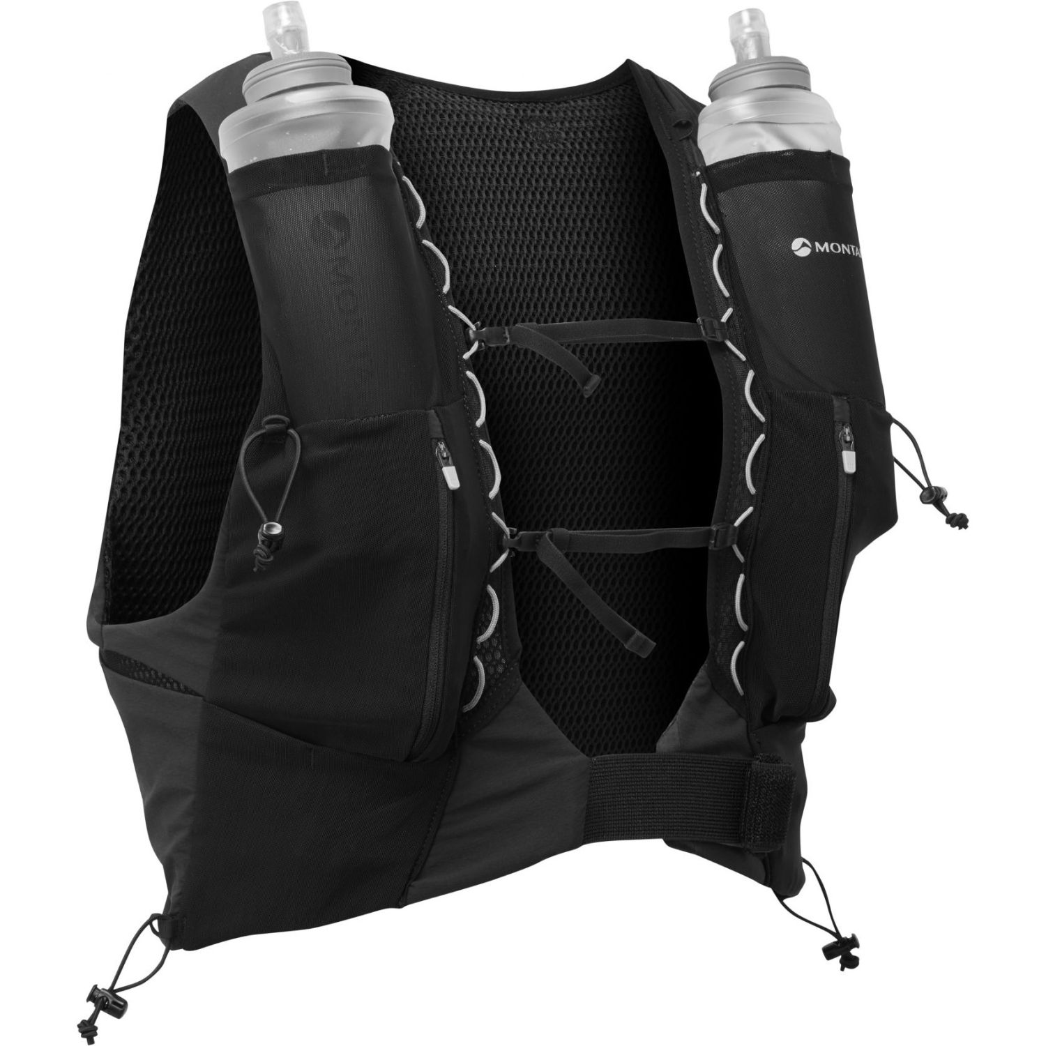 Montane Gecko VP 12+ Str. S Rygsæk til Løb - Unisex, Letvægts og Vandafvisende Design til Optimal Komfort