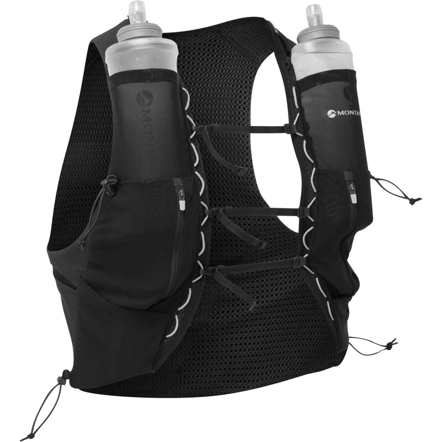 Montane Gecko VP+ Rygsæk Sort - Ideel til løb og udendørs eventyr