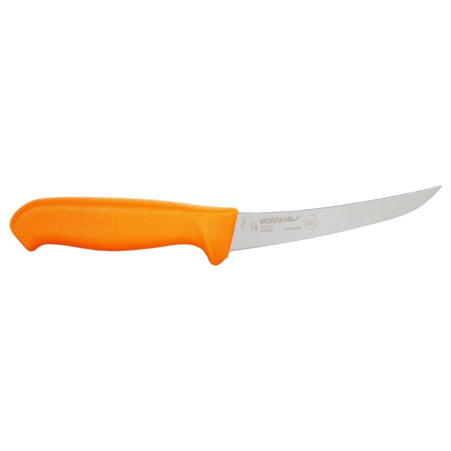 Morakniv Hunting Curved Boning (S), filletkniv, orange billede