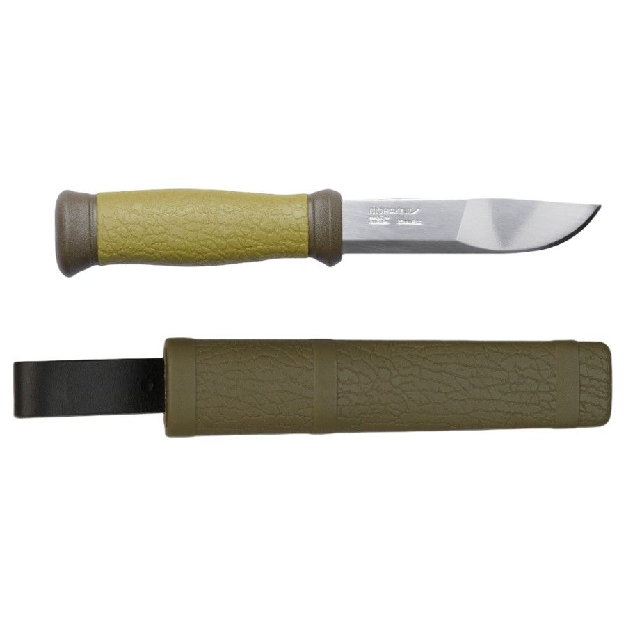 Morakniv Mora 2000 (S), jagtkniv, grøn billede