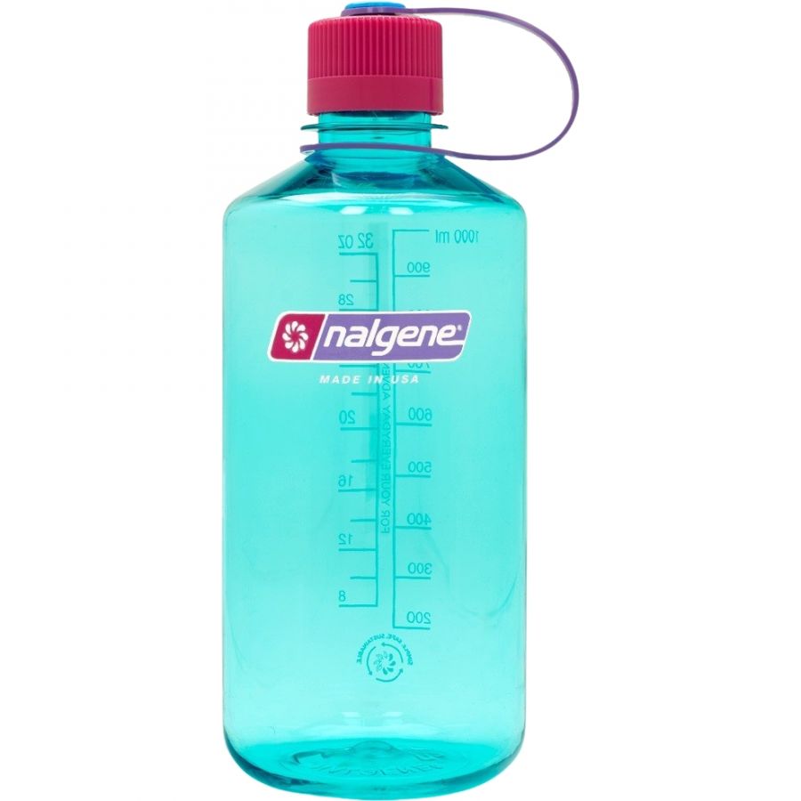 Nalgene narrow mouth sustain, drikkedunk, 1000 ml, turkis
