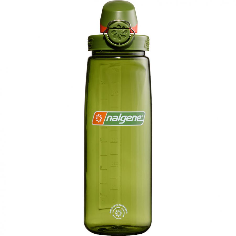 Nalgene OTF Sustain, drikkedunk, 650 ml, grøn/orange thumbnail
