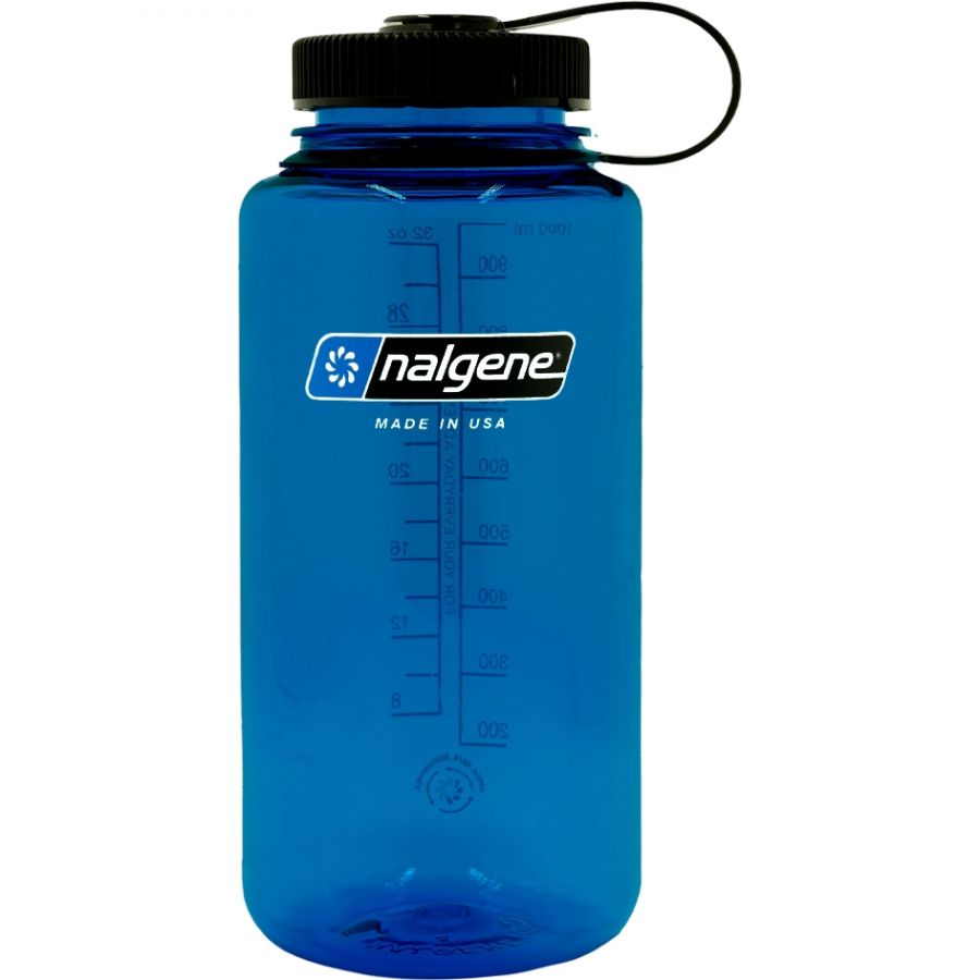 Nalgene wide mouth sustain, drikkedunk, 1000 ml, blå billede
