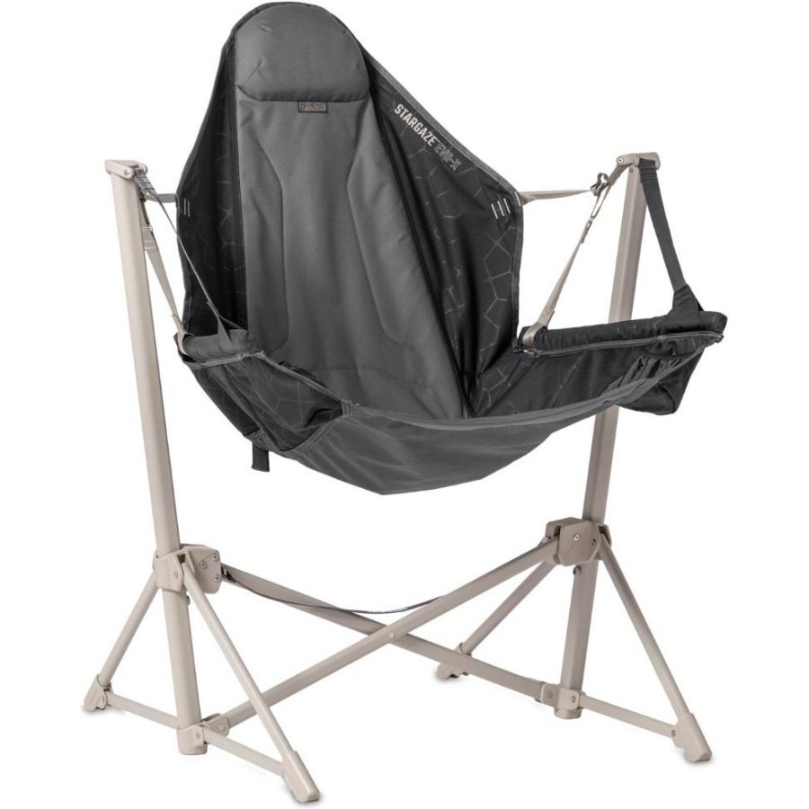 Nemo Stargaze Evo-X, campingstol, sort