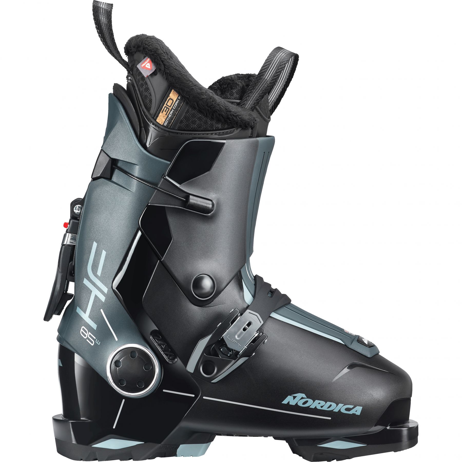 Nordica HF 85 W GW, skistøvler, dame, sort billede