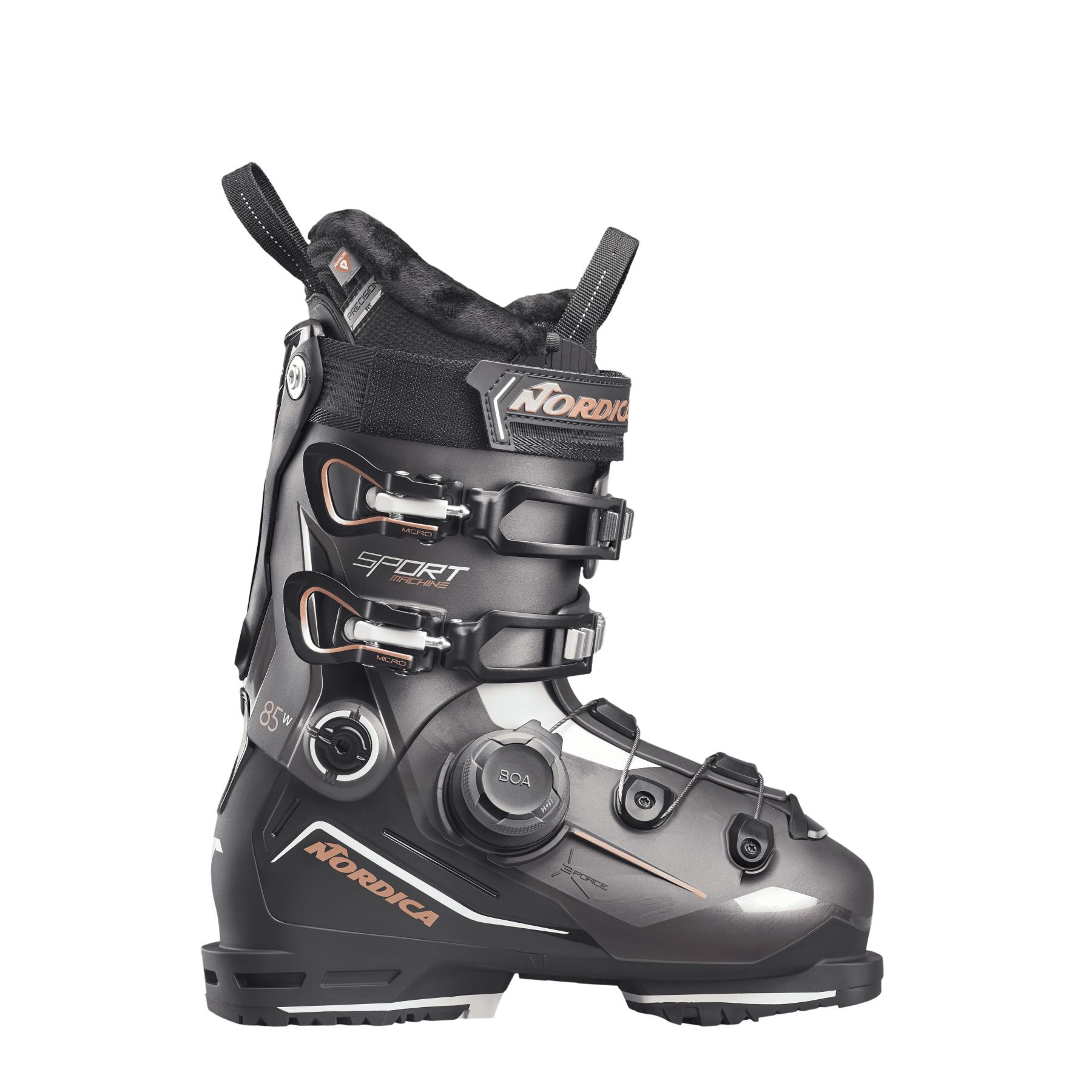 Nordica Sportmachine 3 85 W BOA, skistøvler, dame, bronze/sort billede