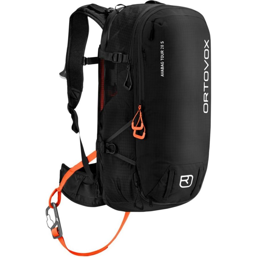 Ortovox Avabag Litric Tour 28L S, skirygsæk, sort