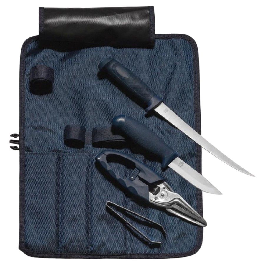 Oyo Namsen Fishing Knives, fiskesæt, blå billede